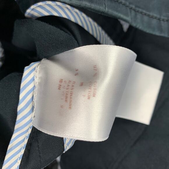 LOUIS VUITTON Size 6 Navy Cotton High Waisted Dress Pants - Picture 5 of 6